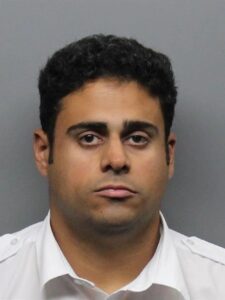 a man in a white shirt
