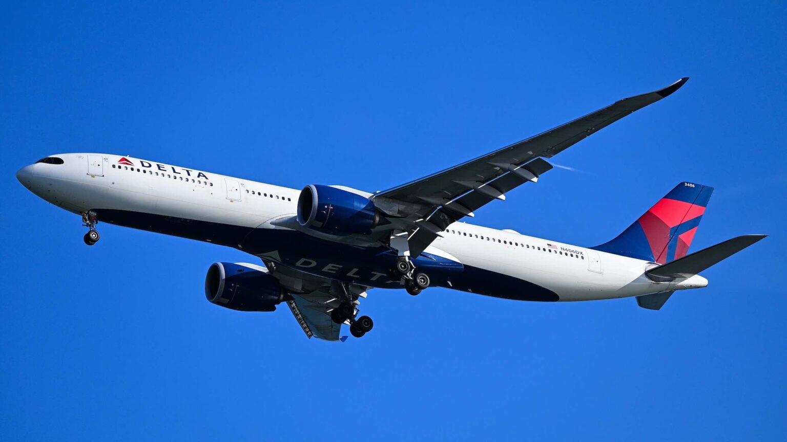 a plane flying in the sky