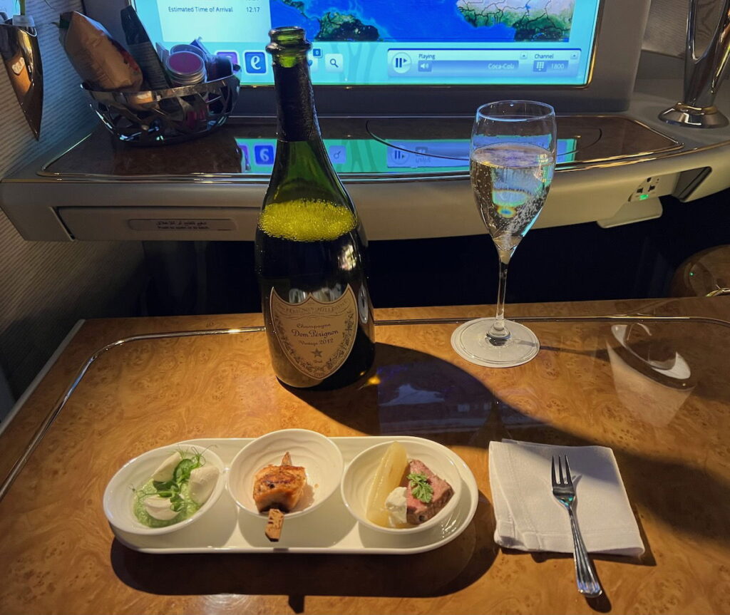 Emirates Upgrades Dom Perignon In First Class, Serving 2009 Rose