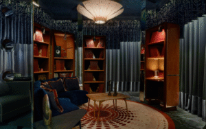 The Dedar Library by Pirajean Lees, WOW!House 2025