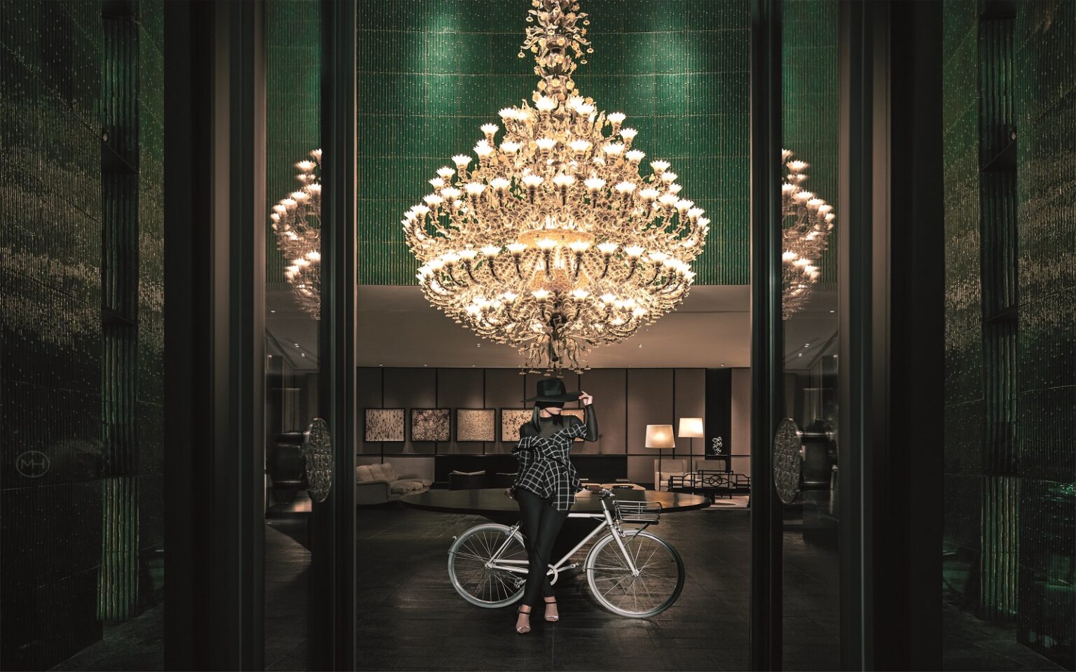 dramatic entrance to The House Collective hotel