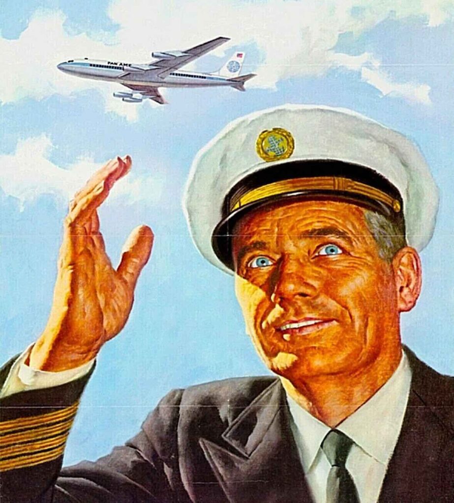 a man in a uniform waving