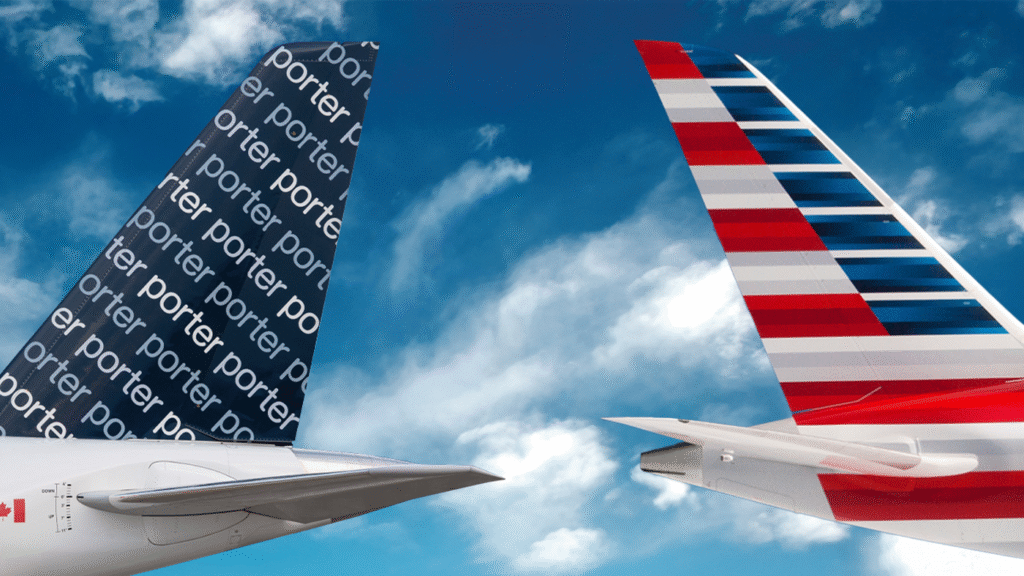 American Airlines & Porter Launch Codeshare Partnership