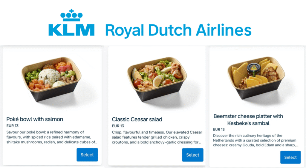 KLM Expands Buy-on-Board Trial To Include Pre-Order Through November 23, 2025