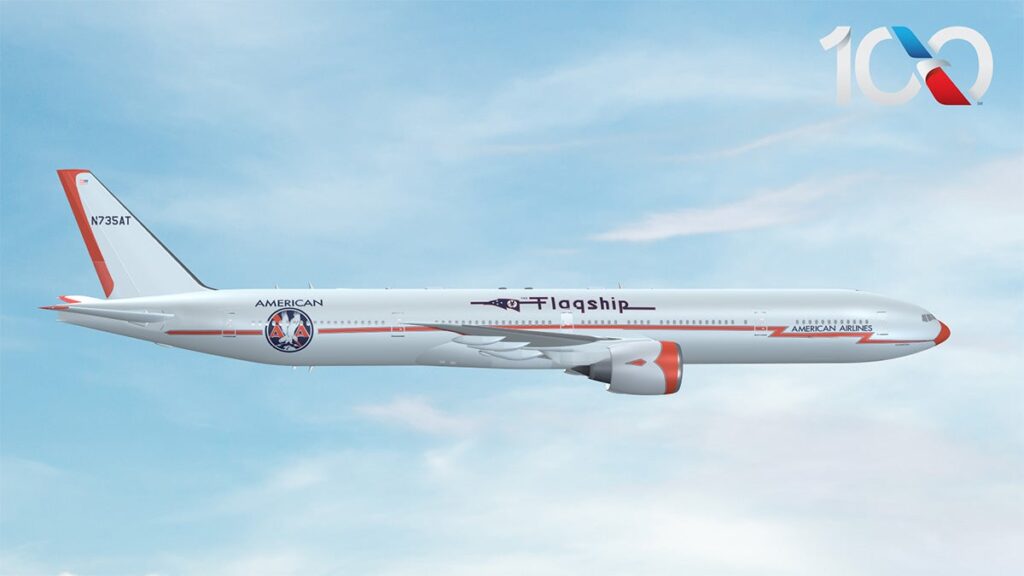 American Airlines has a new throwback centennial look American DC-3