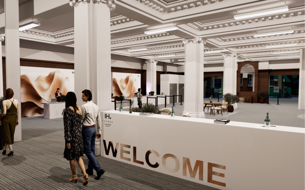 Exclusive: SASI Studio on designing the Independent Hotel Show 2025 Lobby Lobby of Olympia