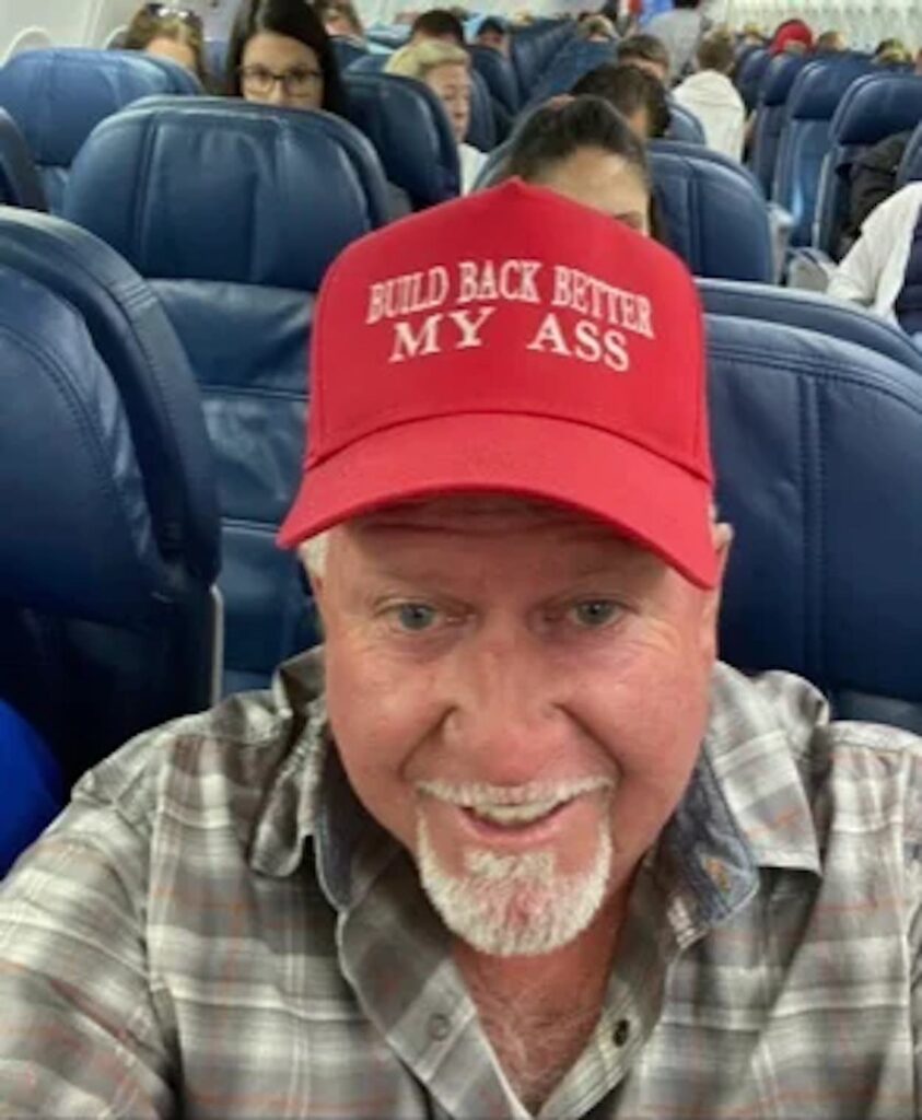 No, Delta Air Lines Did Not Throw Off Man For Wearing MAGA Hat… a man wearing a red hat