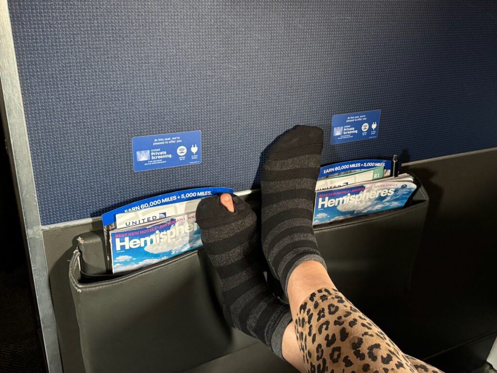 My United Airlines Seatmate Put Her Feet On The Bulkhead…And Ate My Cheese! a person