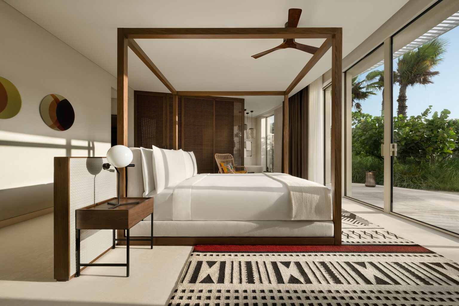 guestroom in SLS The Red Sea is set to make its spectacular debut in Saudi Arabia,