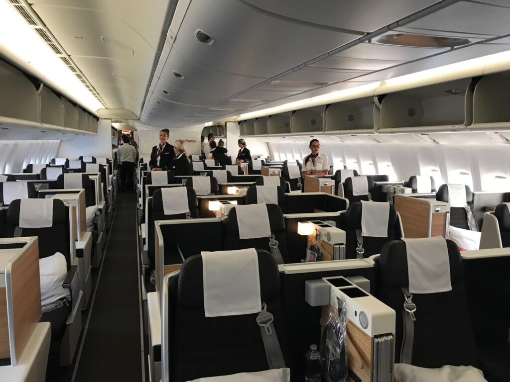 SWISS 777-300ER Business Class