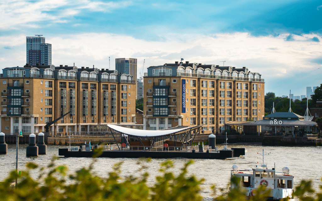 a&o Hostels to acquire first London hotel view across river Thames to ao hostel