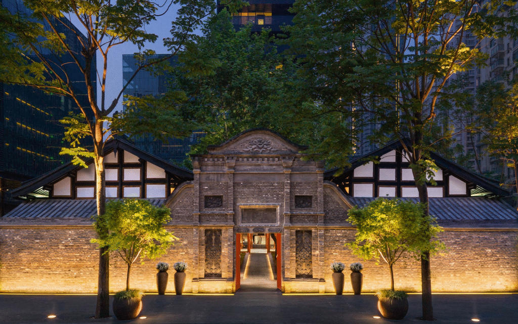 Upper House – a new chapter for The House Collective facade Upper House chengdu