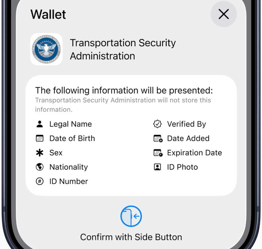 Apple Adds Digital ID For Passports, Use For TSA Checkpoint Verification Apple Adds Digital ID For Passports, Use For TSA Checkpoint Verification