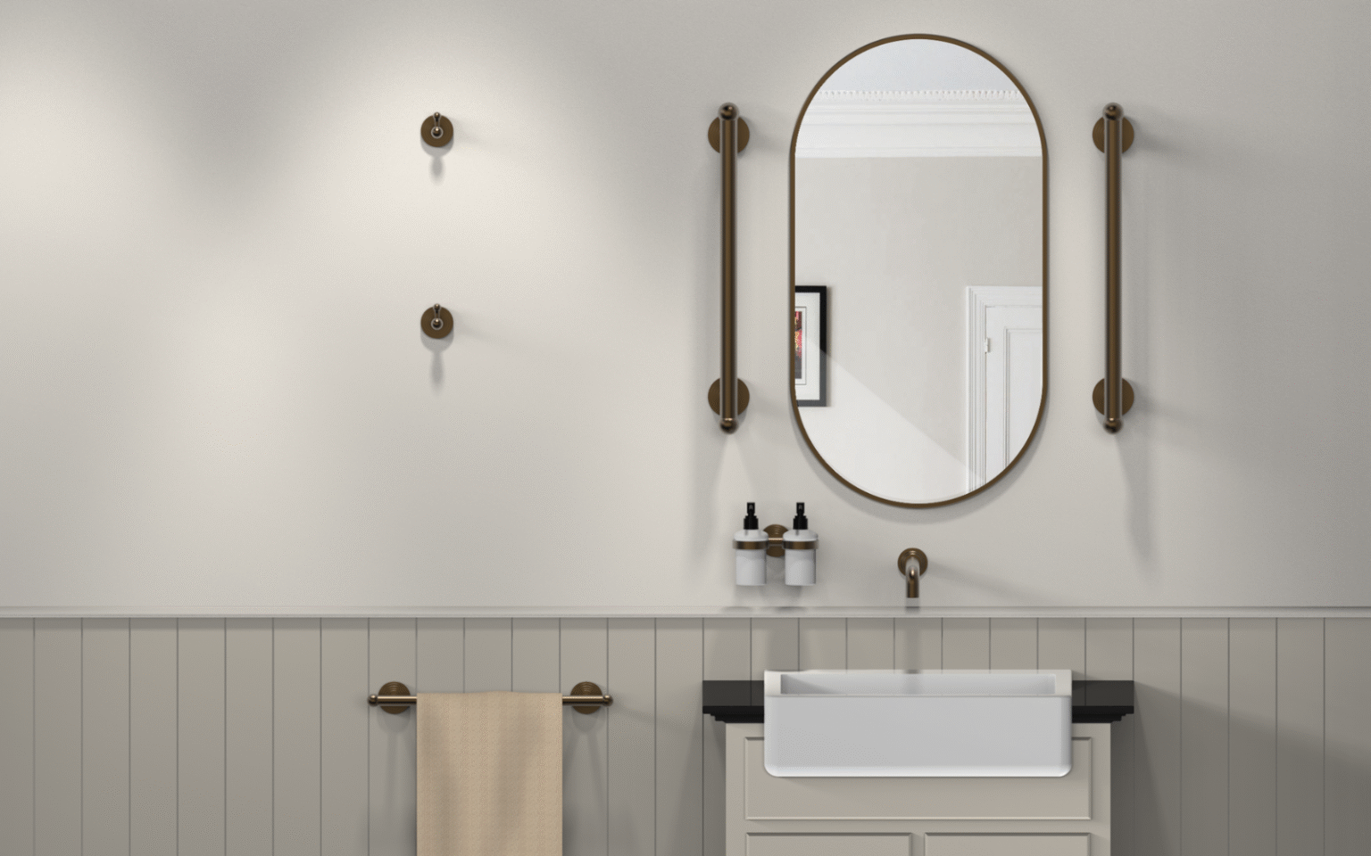 Fitzroy of London accessible bathroom design