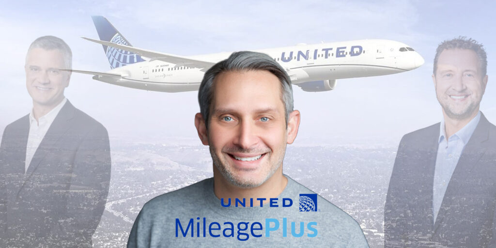 a man smiling in front of a plane