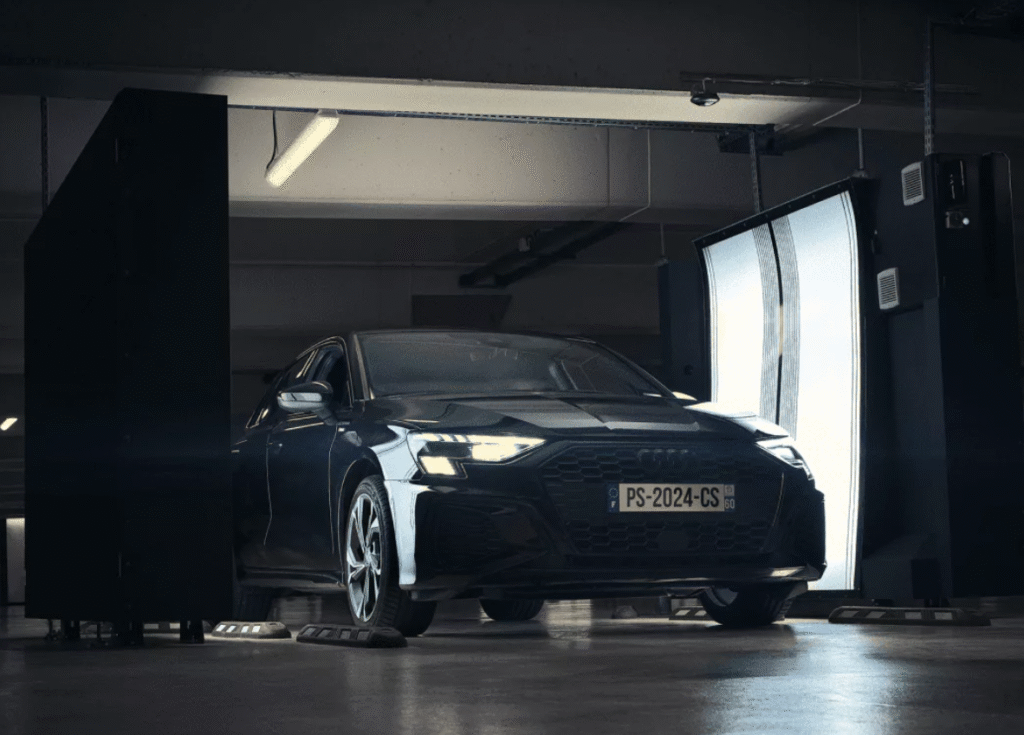 hertz ai rental car damage scan​ via Proovstation