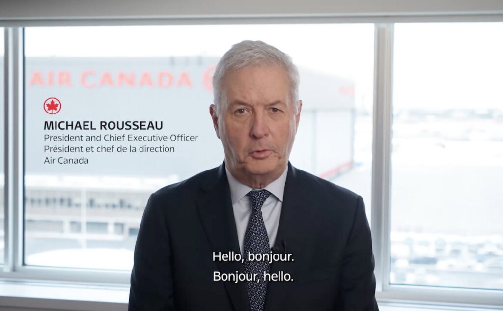 Following Accident, Air Canada’s CEO IS Under Fire For His Lack Of French… Again
