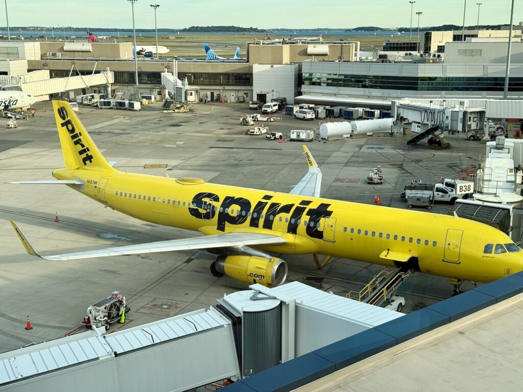 Spirit Airlines Airbus A320 Boston