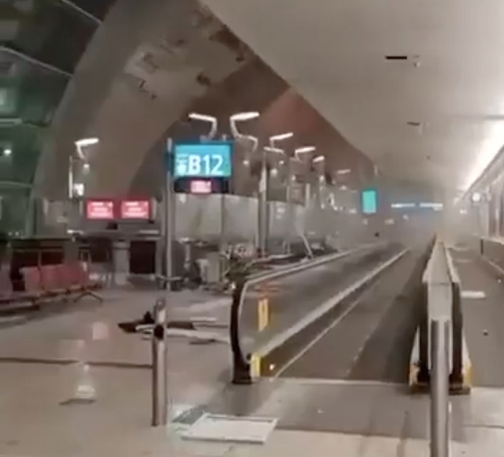 Dubai Airport (DXB) Struck By Iranian Drone, With Injuries & Damage Dubai Airport (DXB) Struck By Iranian Drone, With Injuries & Damage