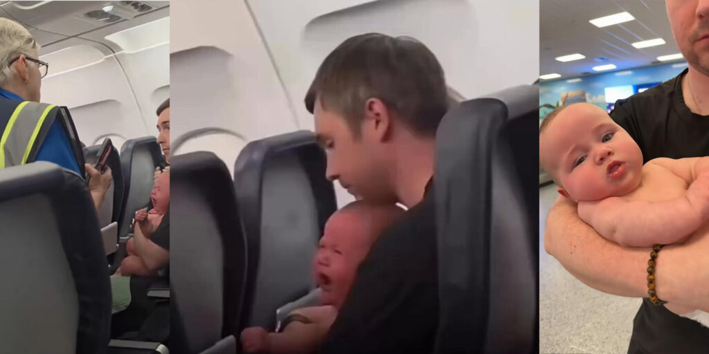 Crying Baby Gets Family Kicked Off Allegiant Flight But Was The Airline Wrong?