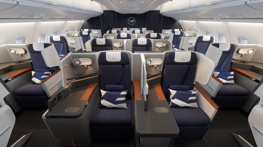 Lufthansa A380 New Business Class