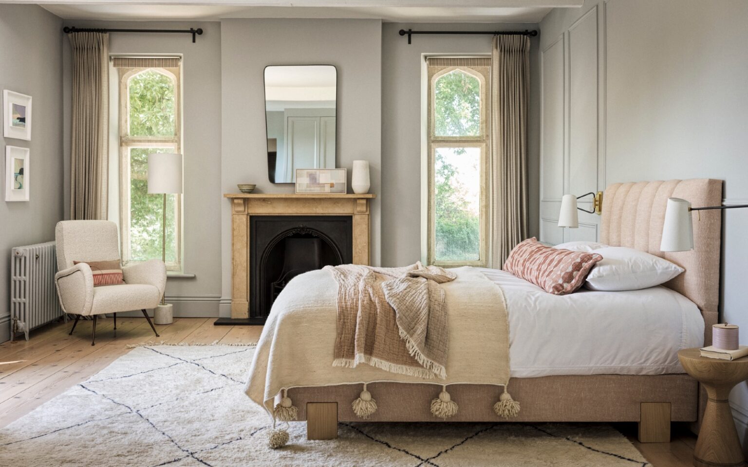 Naturalmat - The Lydford Bed in House Linen starts from £1,950 for a Small Single (4)
