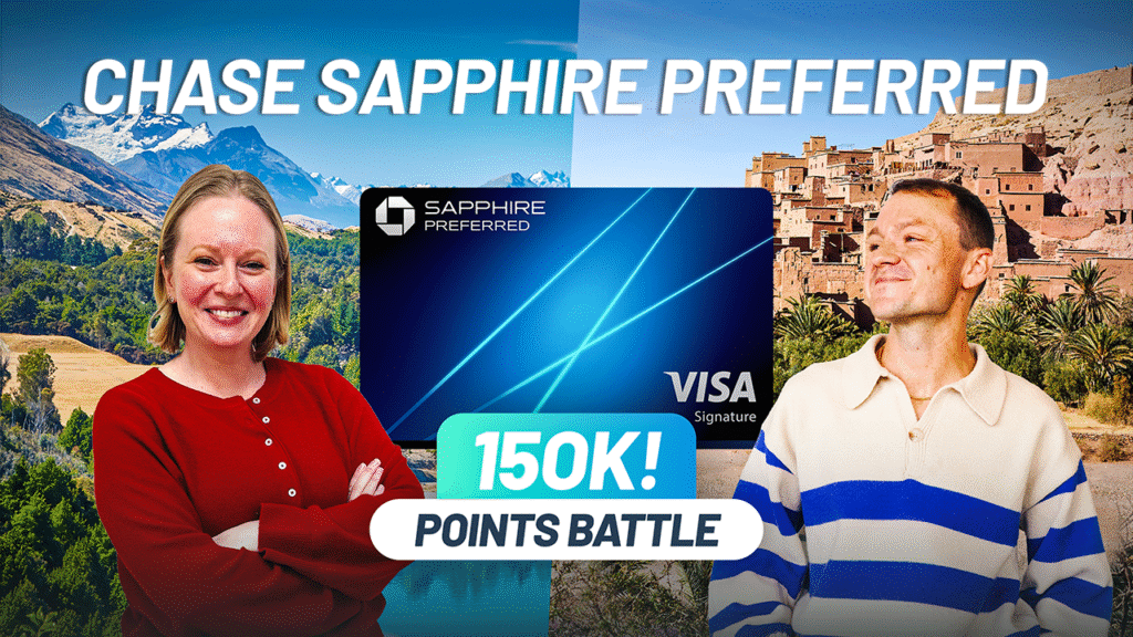 Points Battle: 2 trips, 150,000 points, 1 card — who will win?