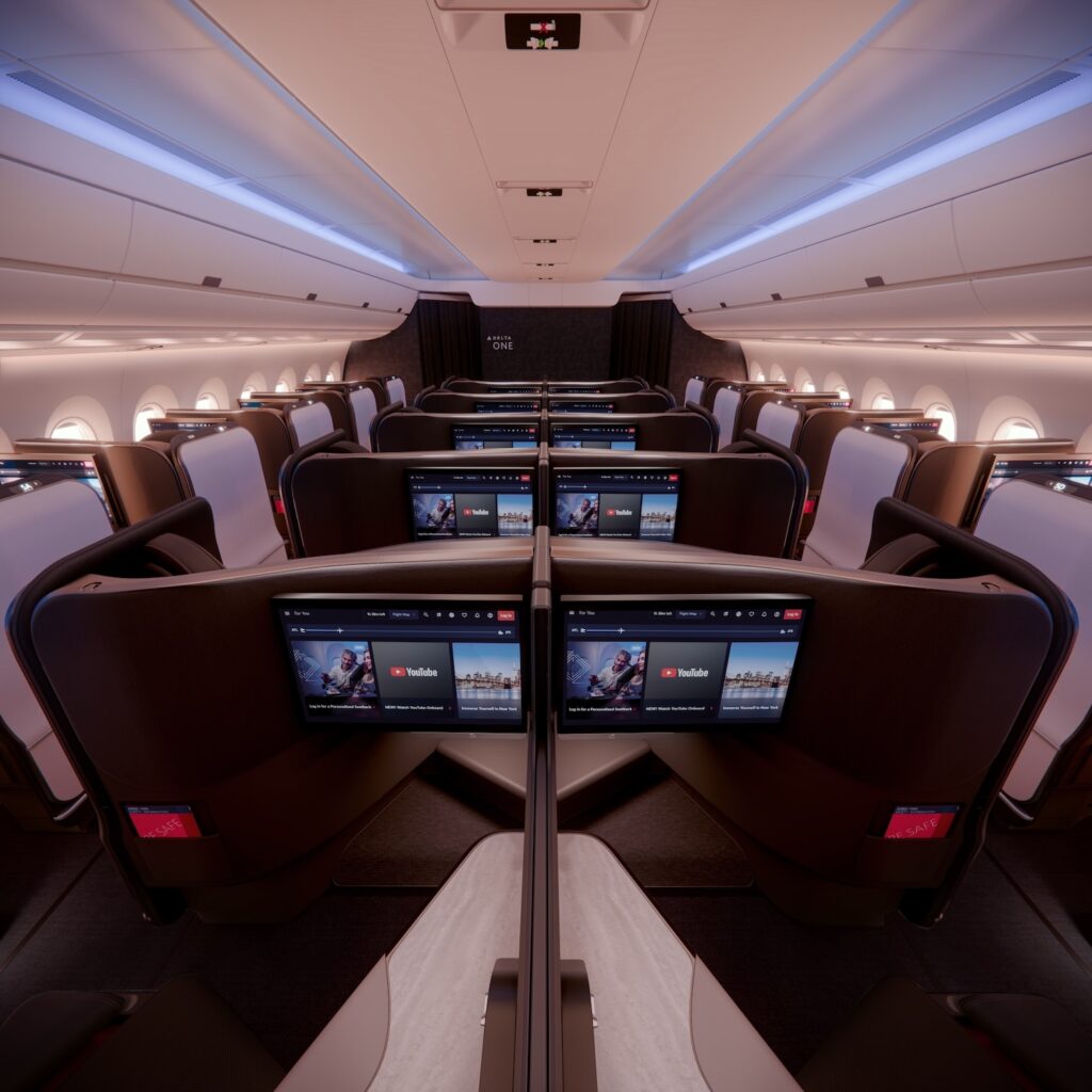Delta mini first class