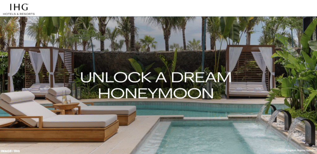IHG One Rewards Wedding Offer For Up To 300,000 Points In The US, Caribbean & Central America Until December 31, 2027
