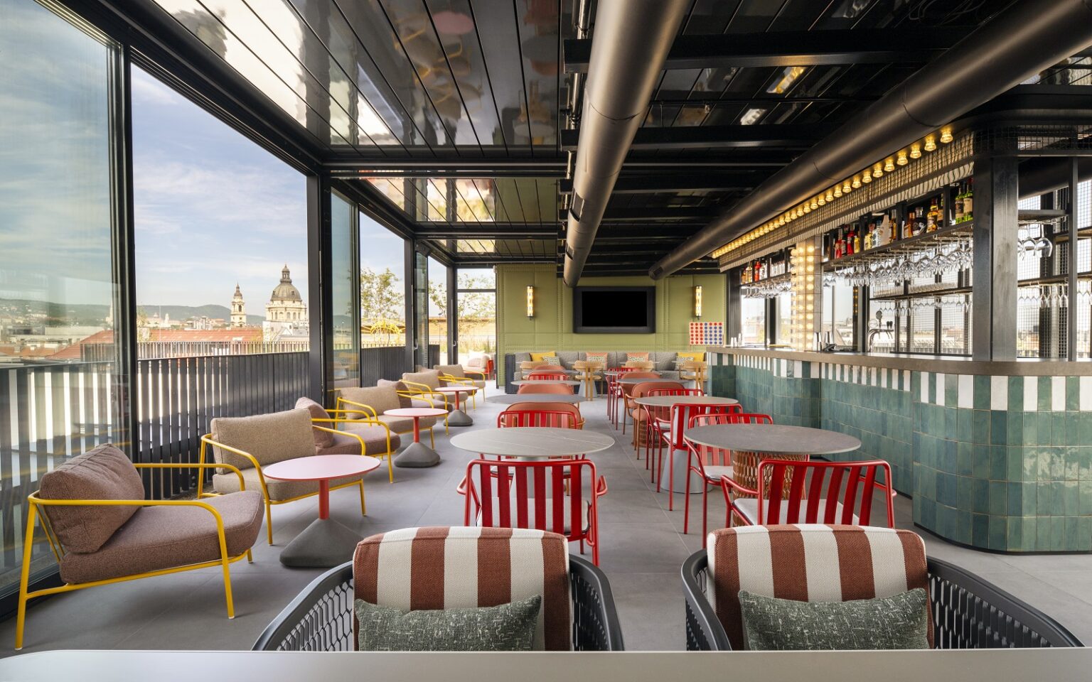 Moxy Hotels checks into Hungary roof terrace - Moxy_Budapest_Dowtown_Opening_May_2026_