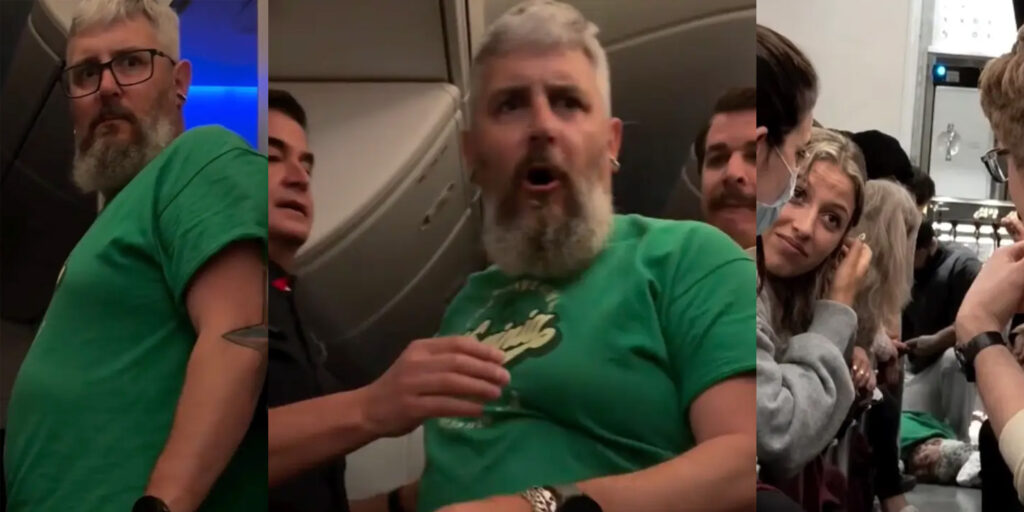 “He Bit The Flight Attendant!” Qantas 787 Diverts To Tahiti After Passenger Meltdown Qantas 787 diverts to Tahiti