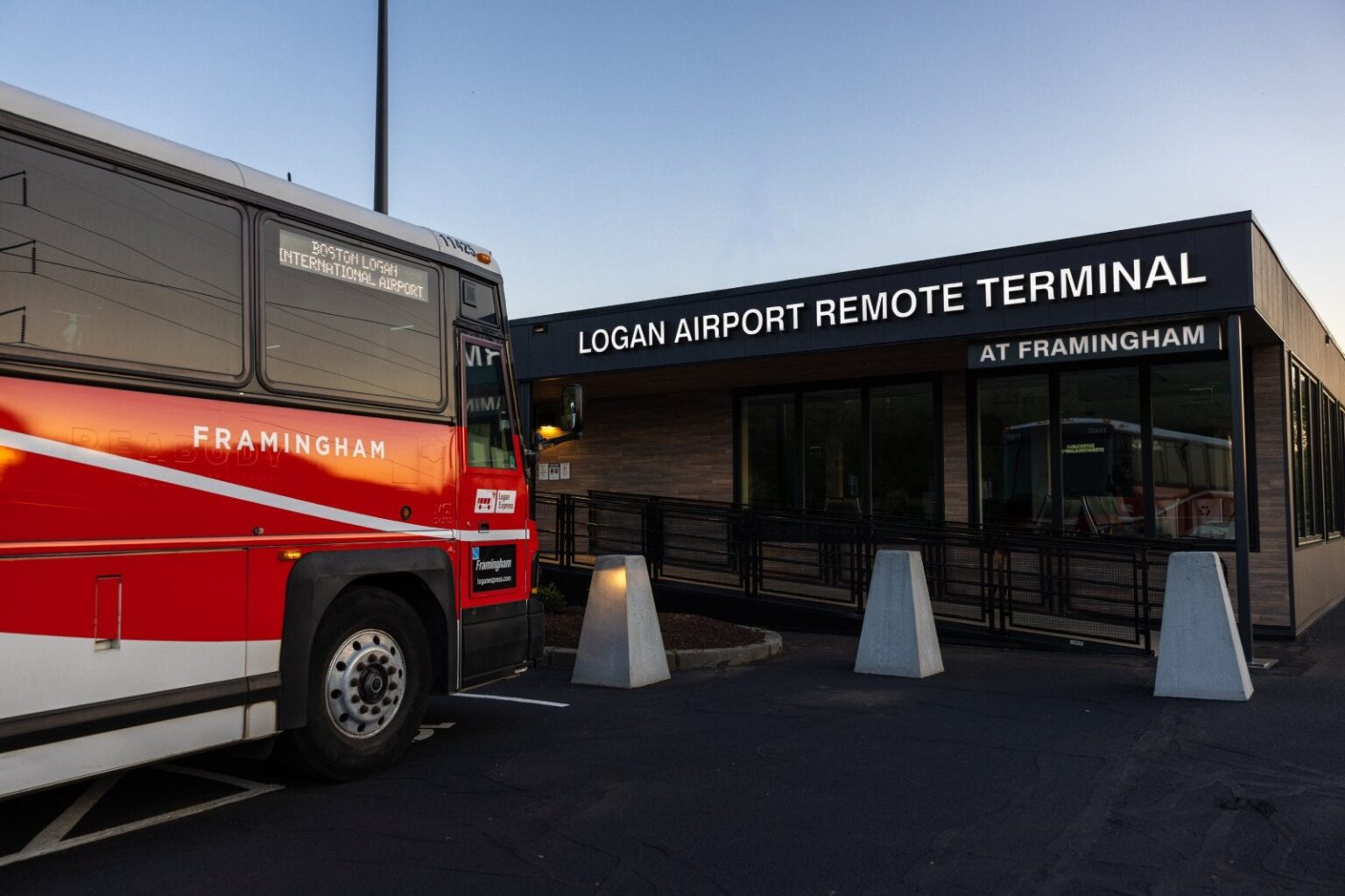 Some flyers at Boston Logan airport can soon clear security in the suburbs