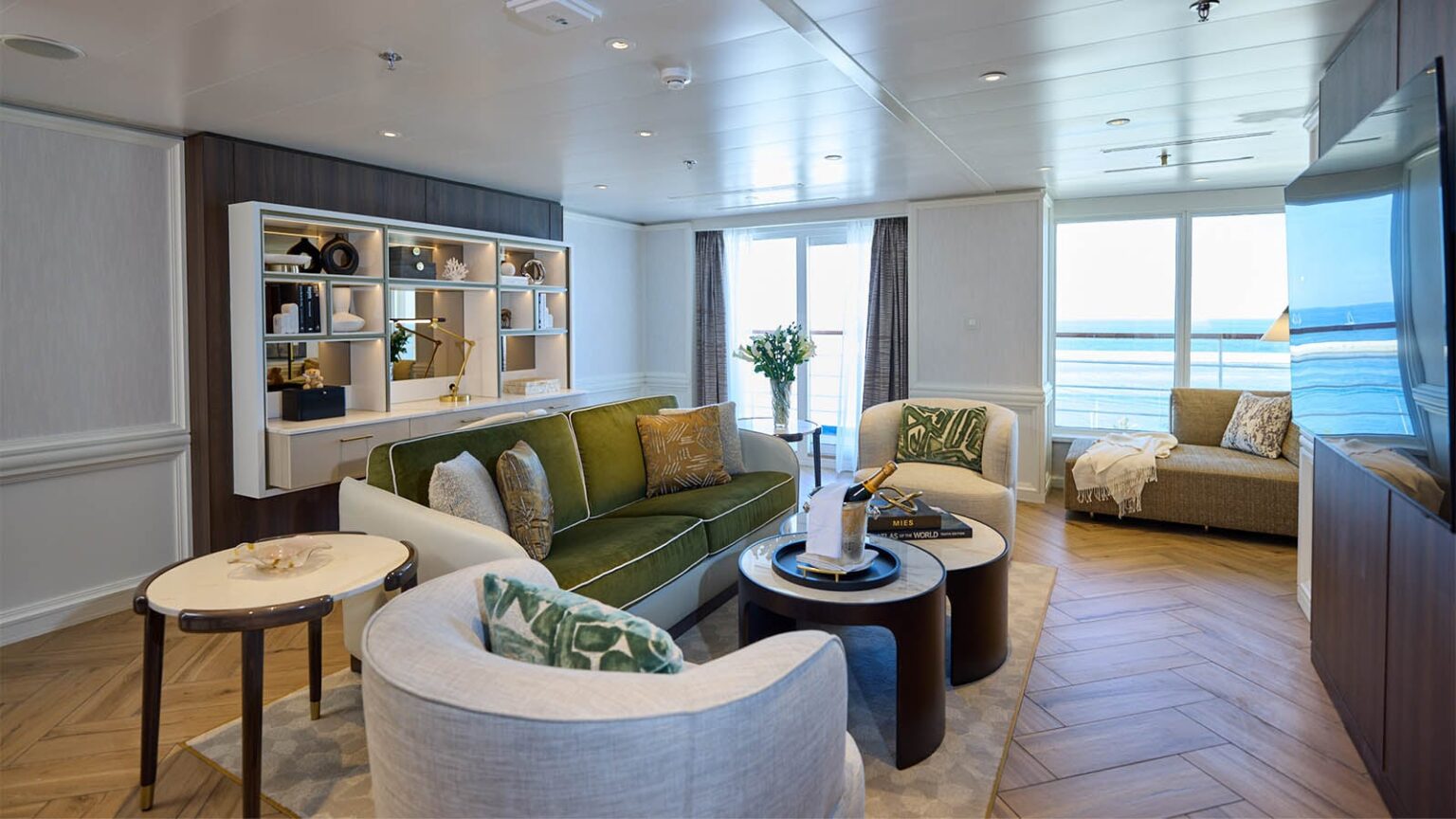 Regent's Newly Transformed Seven Seas Voyager Sets Sail for the First Time