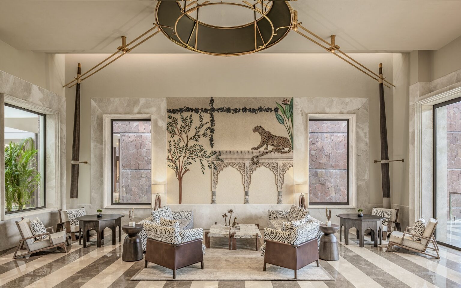 Marriott hits a milestone moment The JW Marriott Ranthambore Resort & Spa features 127 accommodations, including private villas, and is located near Ranthambore National Park