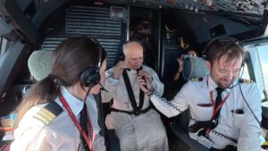 Pope Leo XIV Got An Inflight Cockpit Visit On Iberia, Complete With Fighter Escort