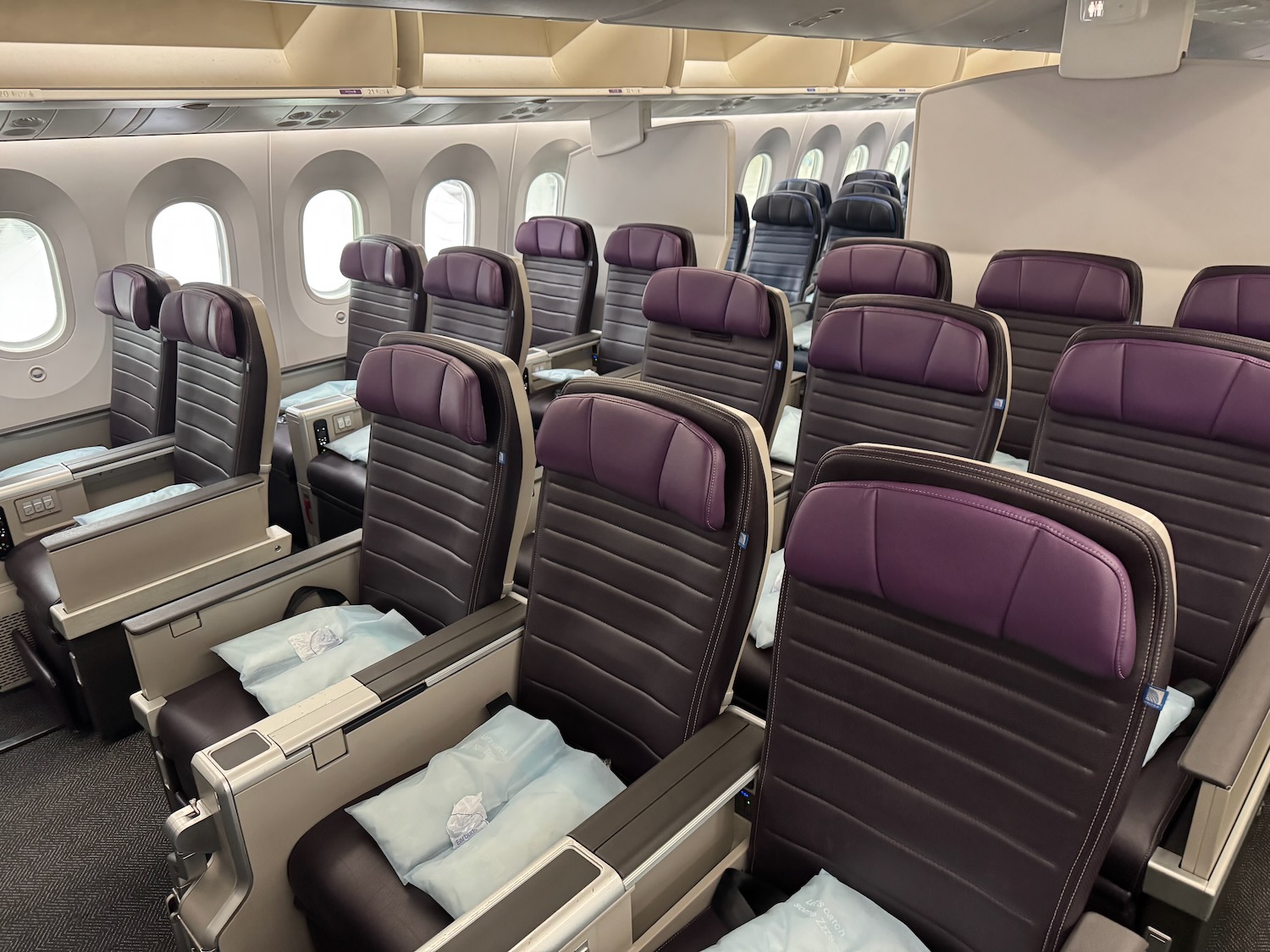 premium economy United Airlines Boeing 787-9