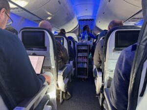 Review: United Airlines A319 Economy Class With “United Next” Interior