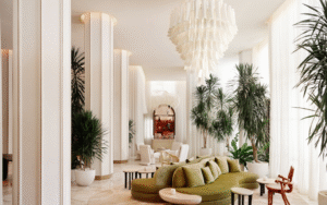 Continuing the conversation: the new language of hotel lobby design Delano Miami lobby
