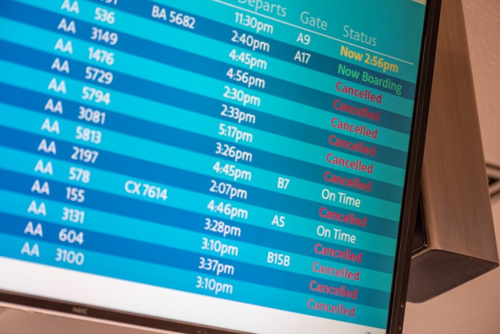 Your Cancelled Flight May Not Count As Cancelled flight cancellation refund dot