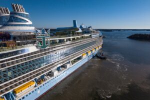 The biggest cruise ship ever built is about to debut in Europe