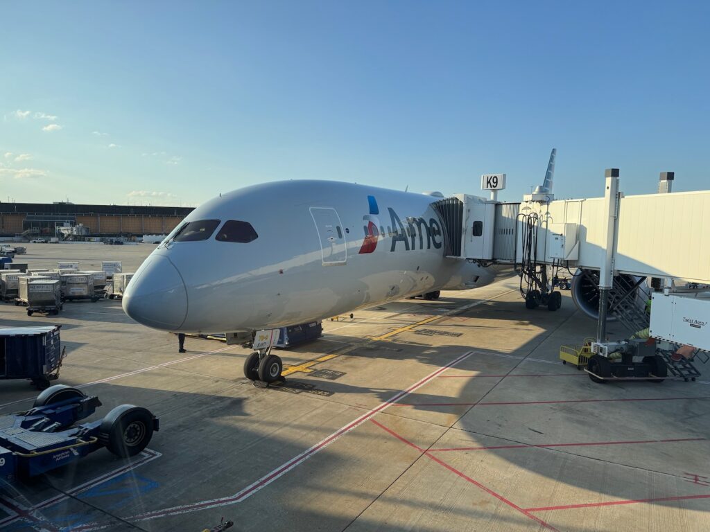 American Airlines Posts Record Revenue. So Why Did It Earn Just $71 Million? an airplane on the tarmac