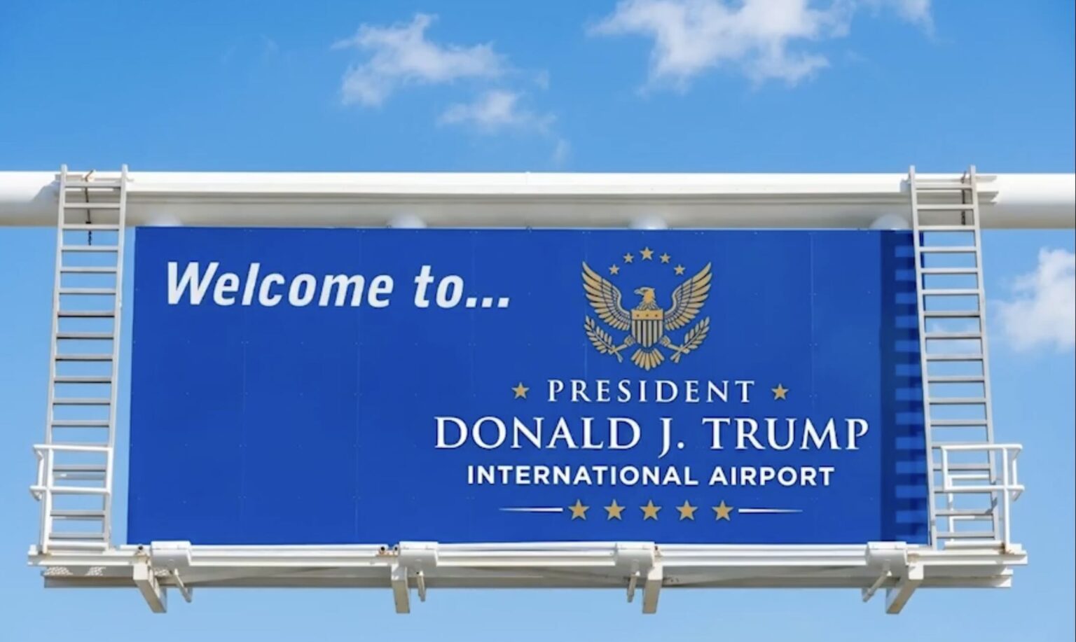 Palm Beach Airport Officially Renamed President Donald J. Trump International Airport