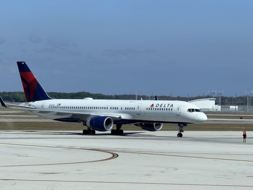 Delta New International Routes: Smart or Random? Delta Air Lines Boeing 757-200 at Fort Myers Florida RSW