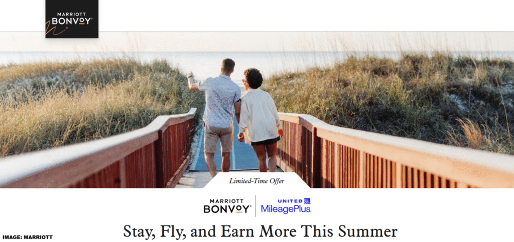 Marriott Bonvoy & United Airlines Dual Currency Offer July 15 – September 30, 2026