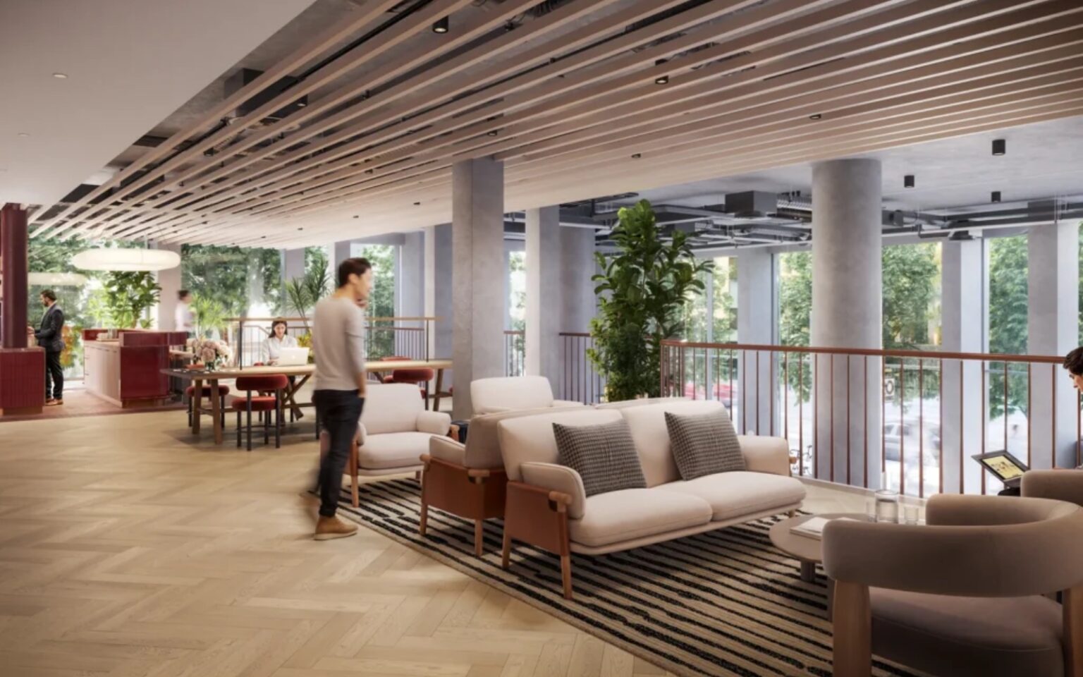 In a different light – rethinking the role of flooring in hospitality interiors 220 Blackfriars