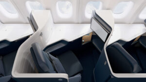 How I Spent Only 36,000 AMEX Points For Transatlantic Business Class On Air France a seat in a plane