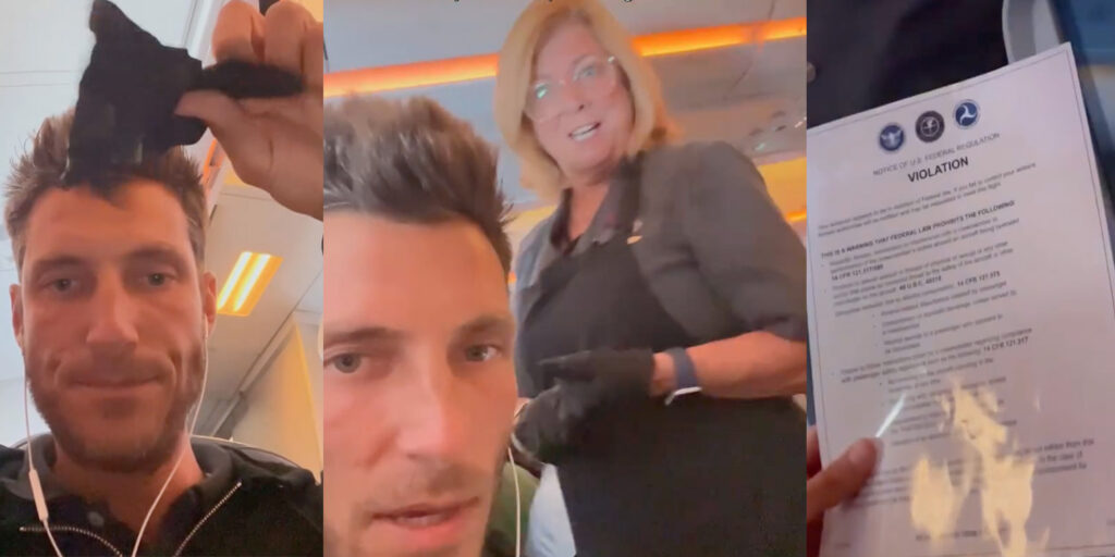 Delta Air Lines Passenger Says Flight Attendant Tried To Serve Food From The Floor, Then Threw A Glove At Him