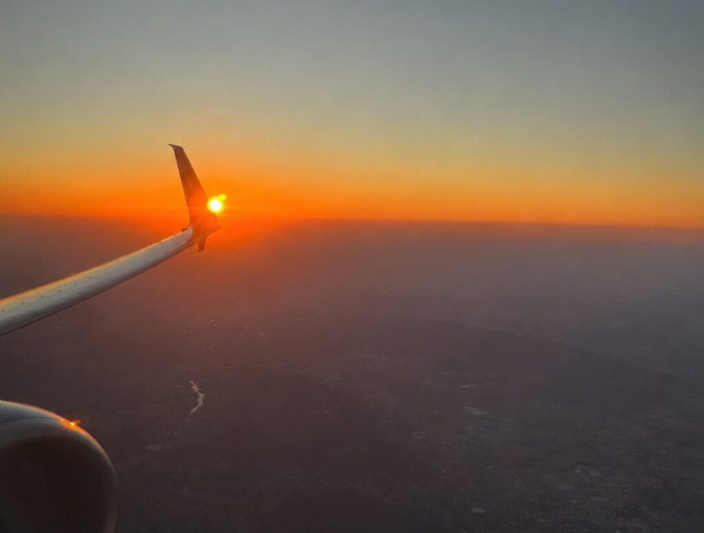 I Watched The Solar Eclipse From A Plane Over Switzerland