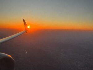 I Watched The Solar Eclipse From A Plane Over Switzerland