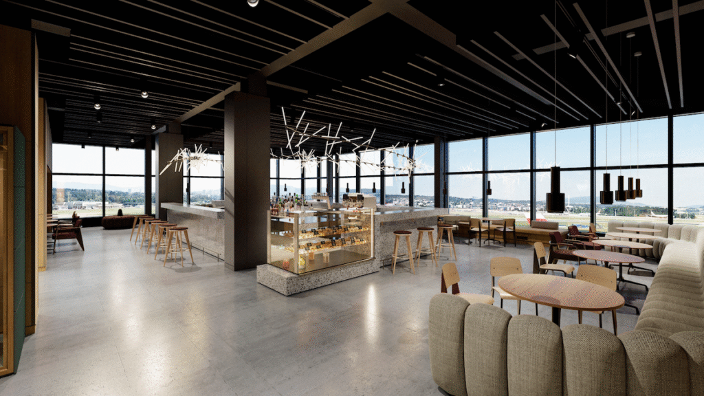 SWISS Opening New Lounge “Terminal” At Zurich Airport Hub In Early 2027